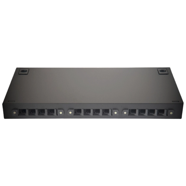 How to connect a direct-output fiber optic cable to a device 