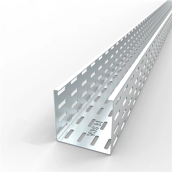 Cable tray installation in a factory in Sierra Leone