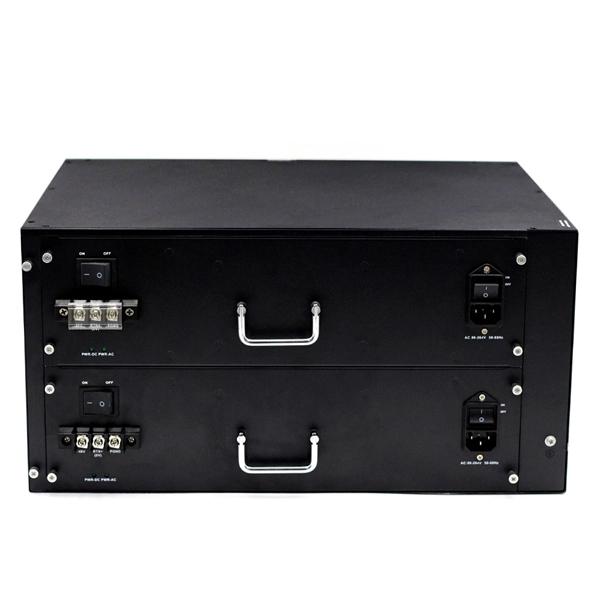 How long should the fiber be stripped from the optical cable terminal box